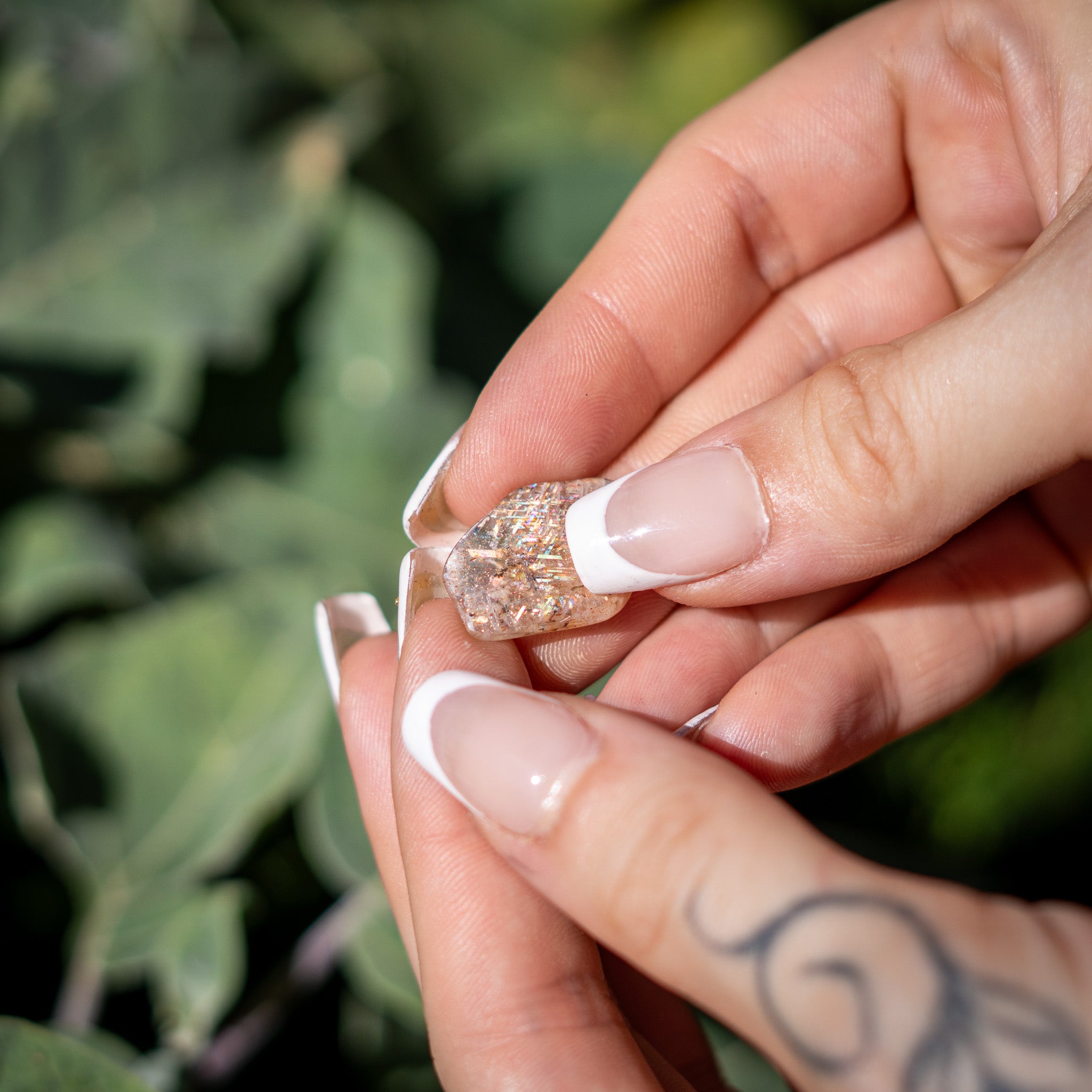 Rare Rainbow Lattice Sunstone from Australia - 1.6 Ct.
