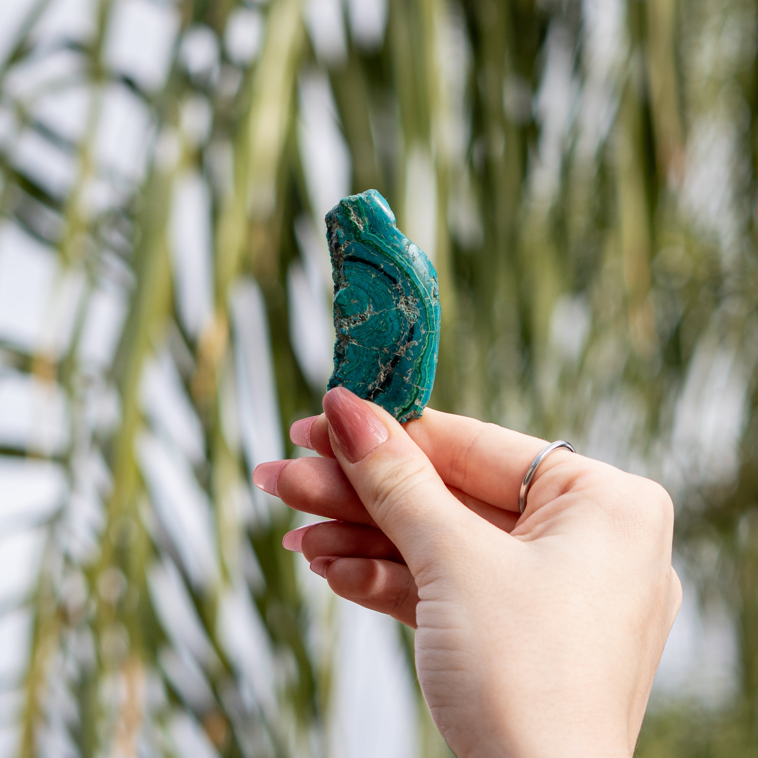 Chrysocolla with Malachite from Arizona