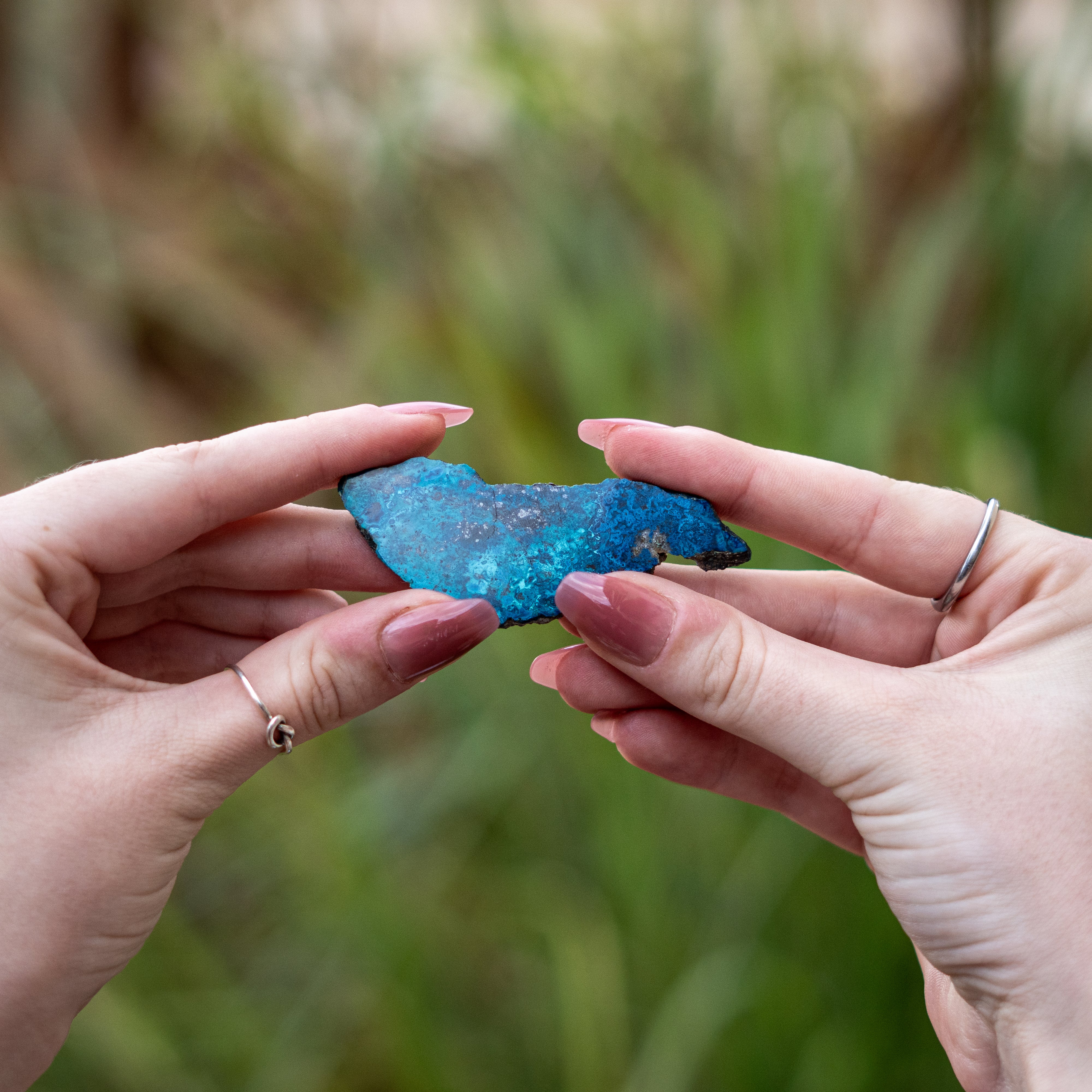 Chrysocolla with Shattuckite from Mexico