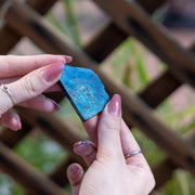 Chrysocolla with Shattuckite from Mexico