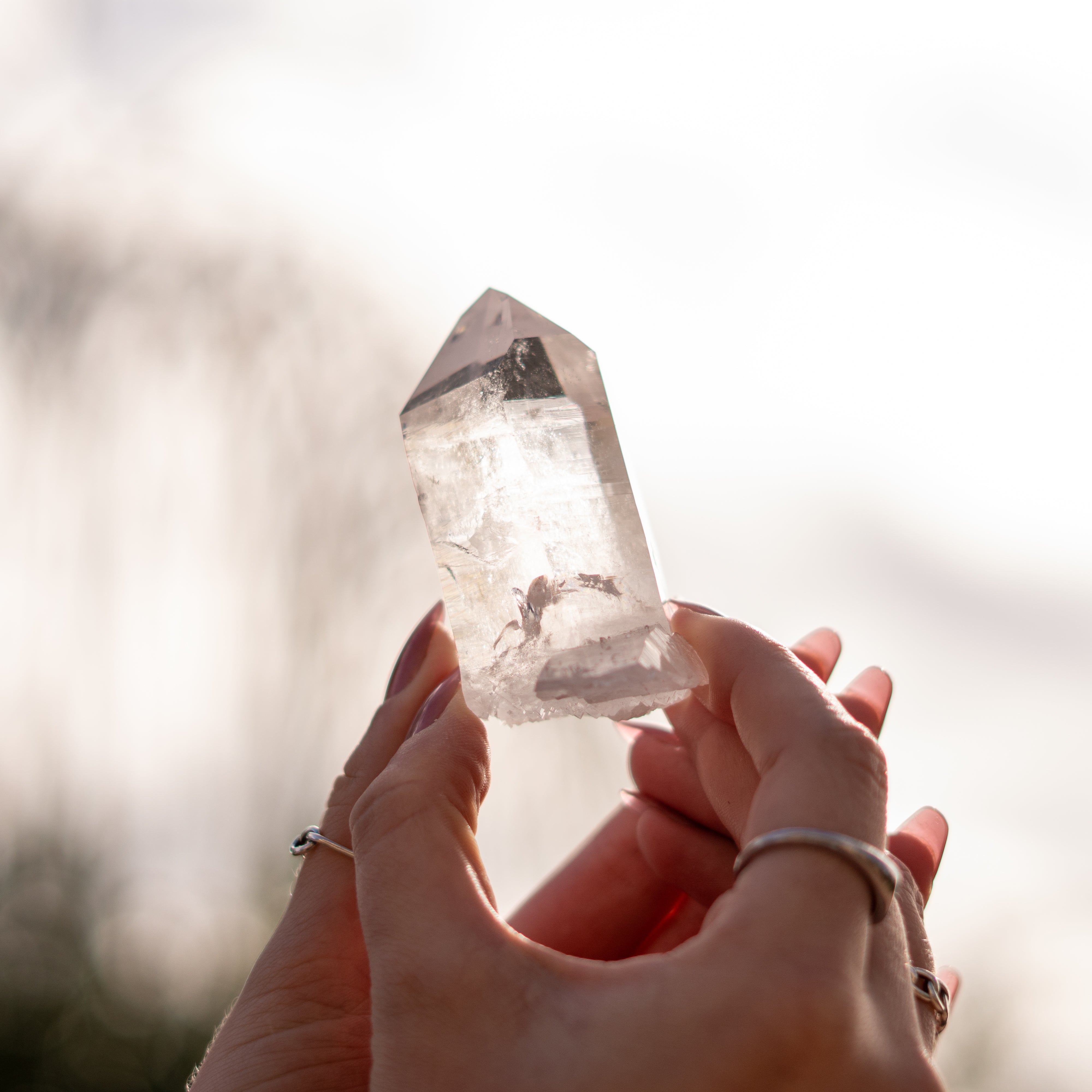 Clear Quartz from Ron Coleman Mine, Arkansas USA