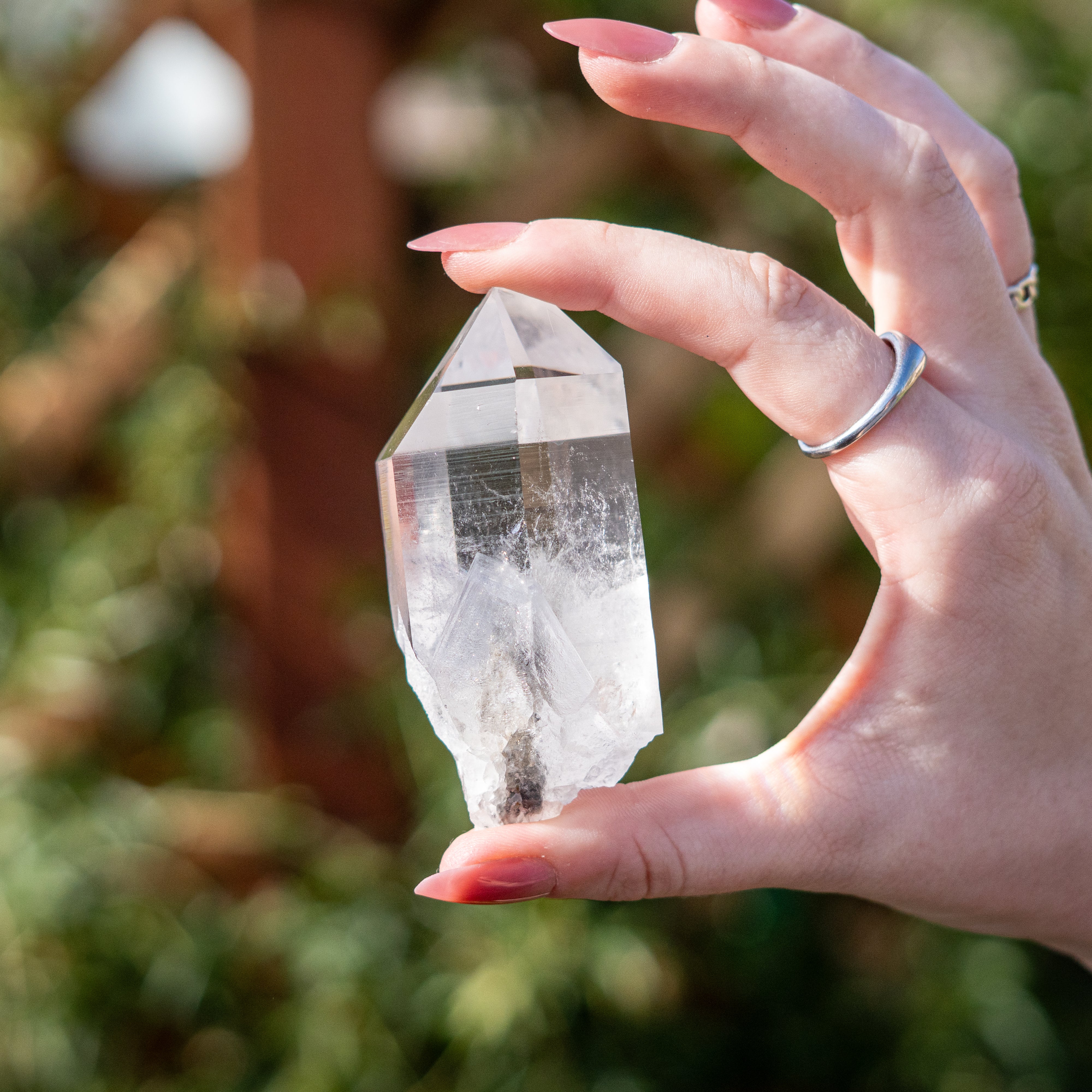 Clear Quartz from Ron Coleman Mine, Arkansas USA