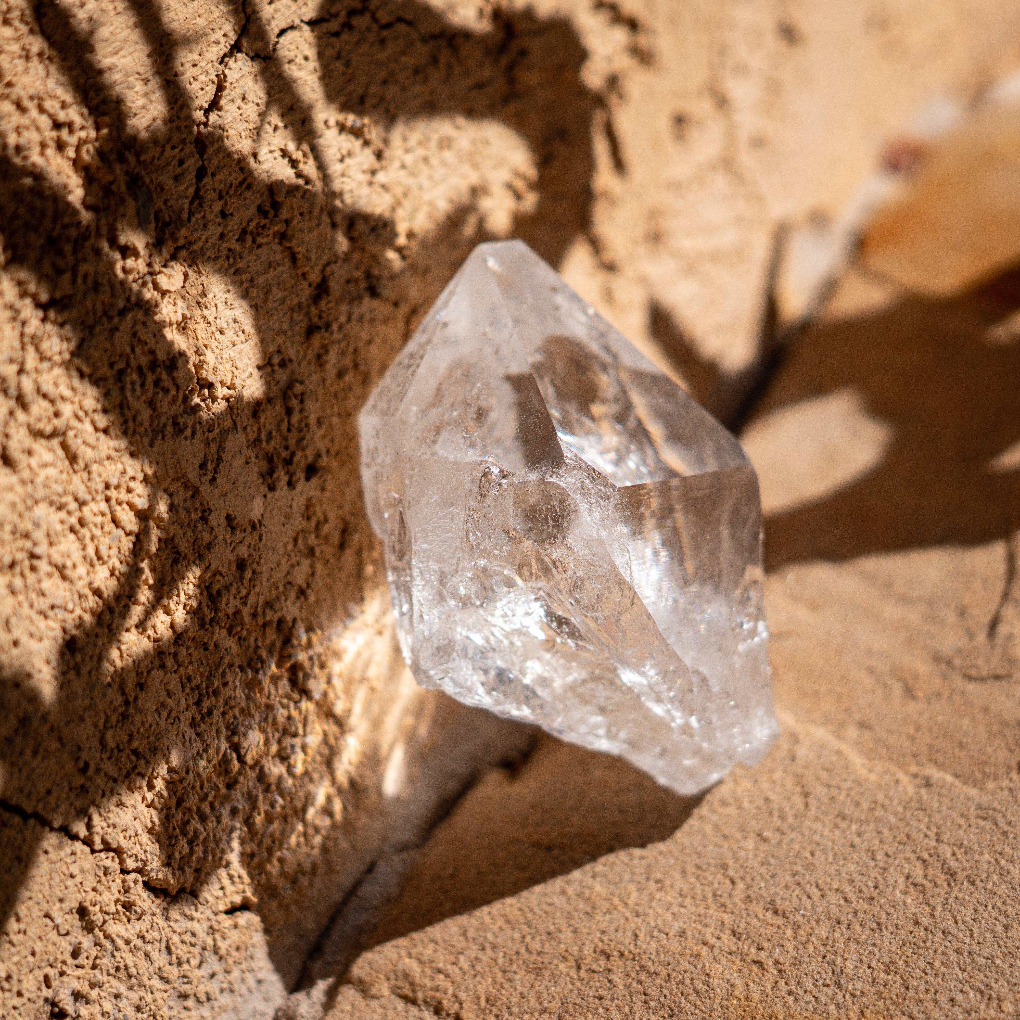 Clear Quartz from Ron Coleman Mine, Arkansas USA