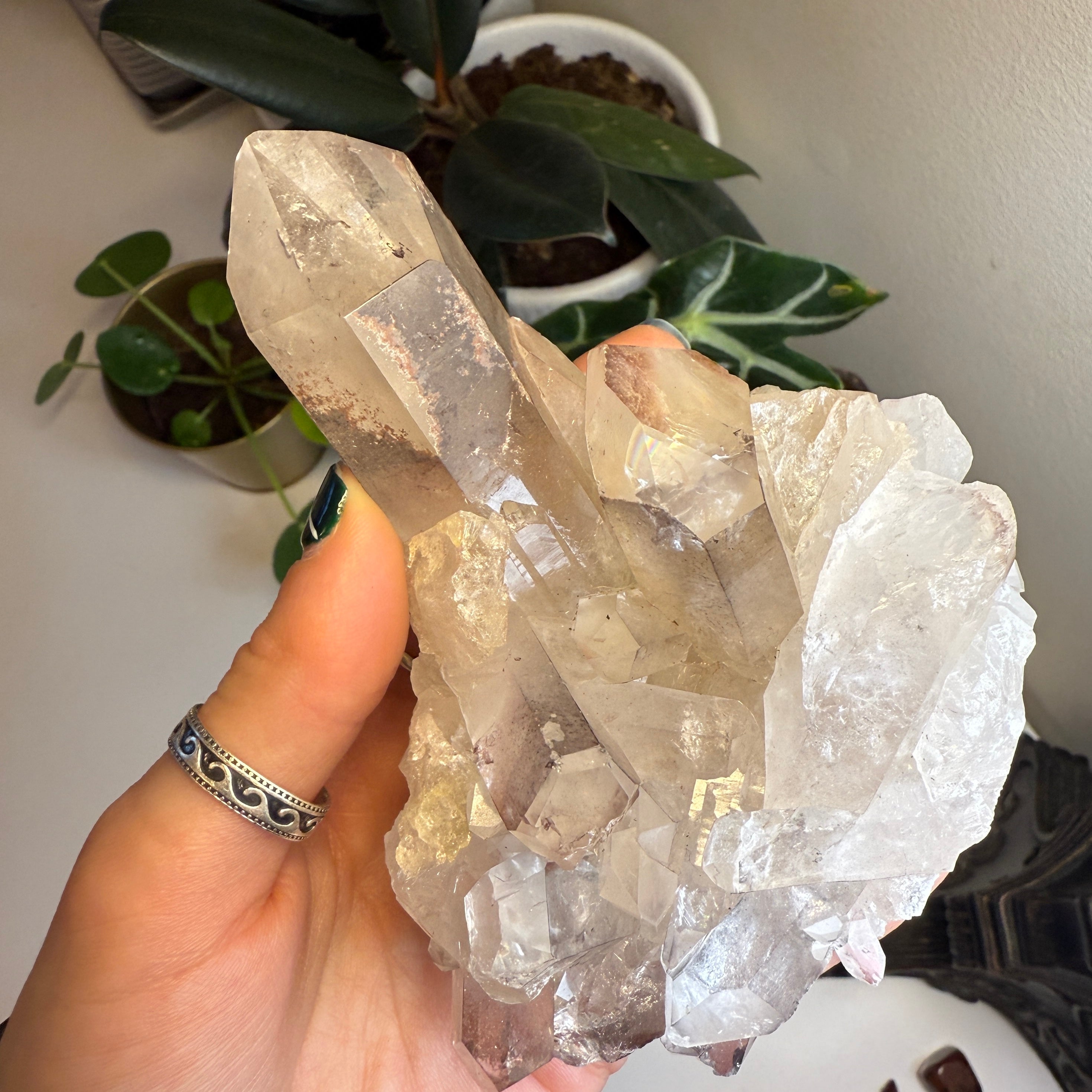 High Grade Lithium Quartz Crystal from Brazil
