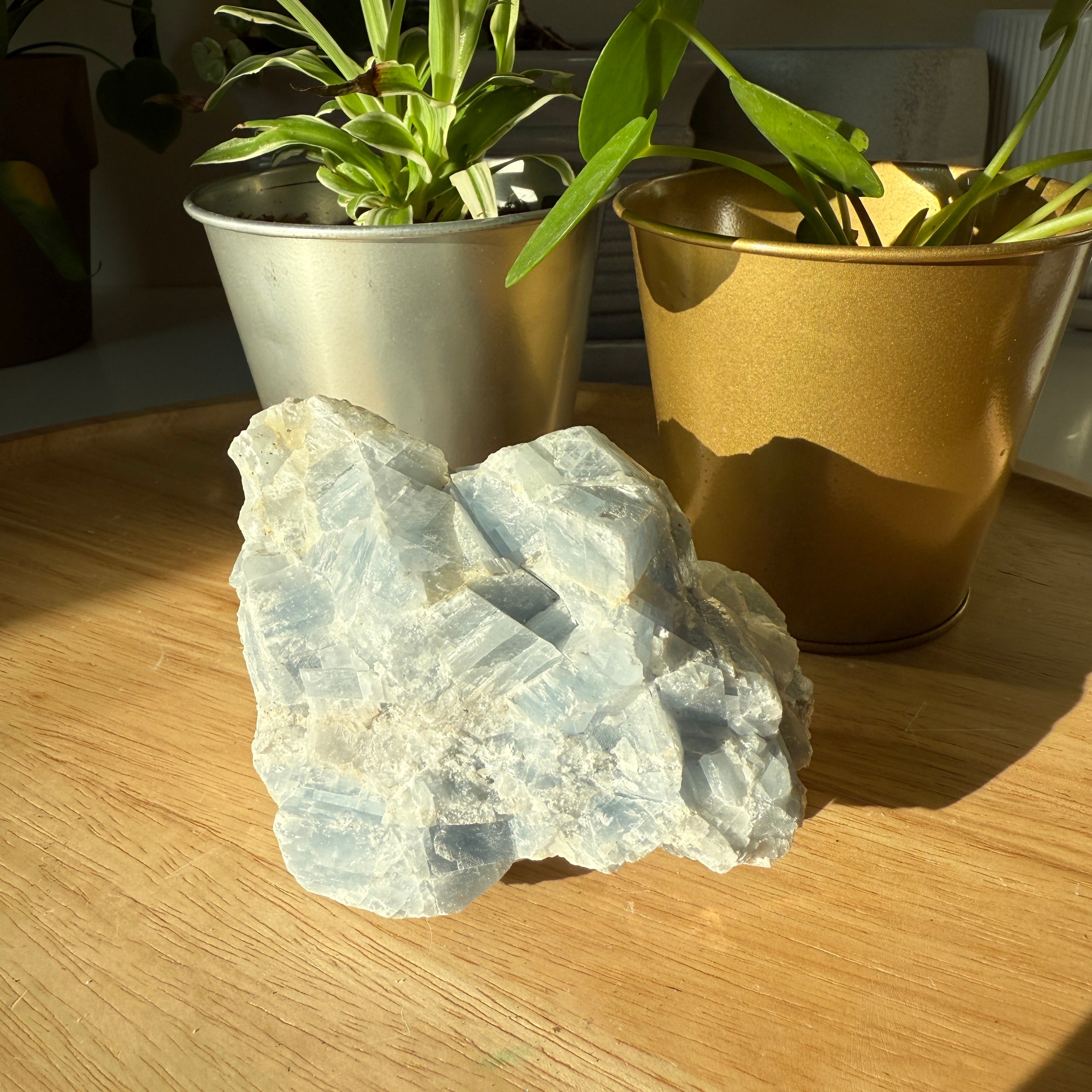 Rough Blue Calcite (Mexico)