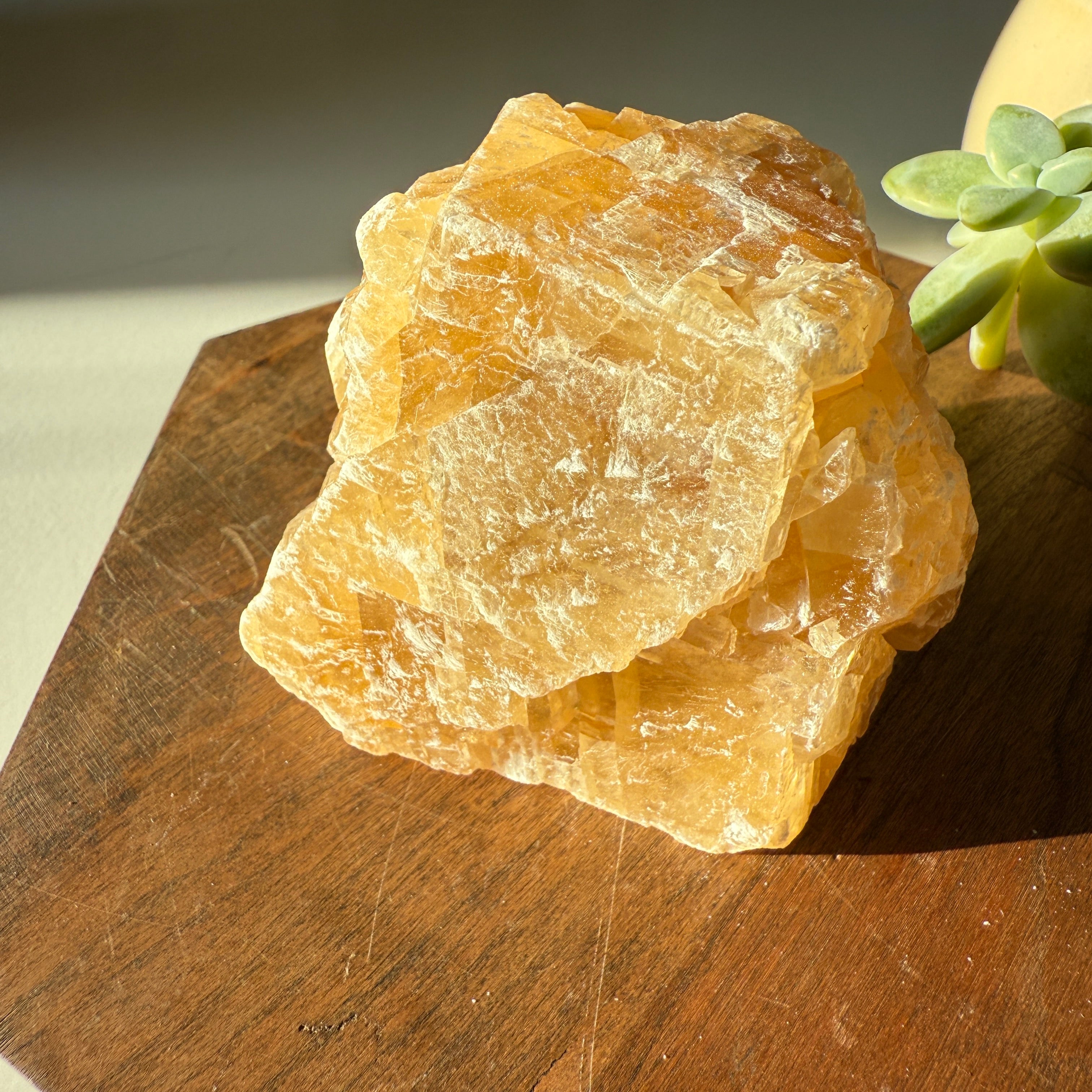Rough Honey Calcite (Mexico)