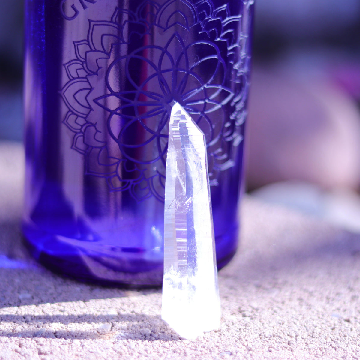 Colombian Lemurian Seed Crystal Point