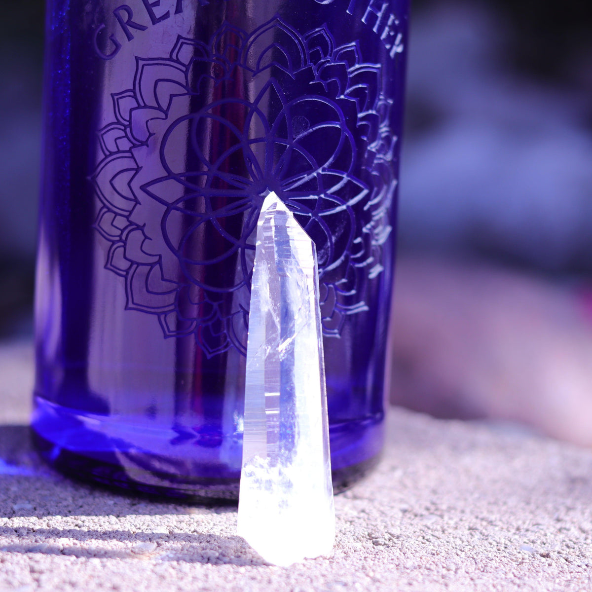 Colombian Lemurian Seed Crystal Point