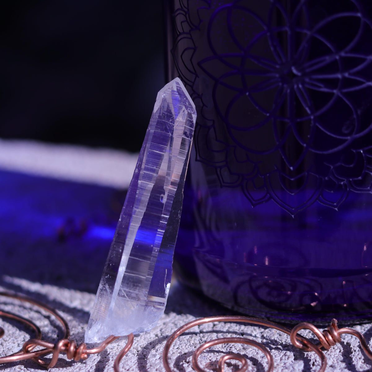Colombian Lemurian Seed Crystal Point