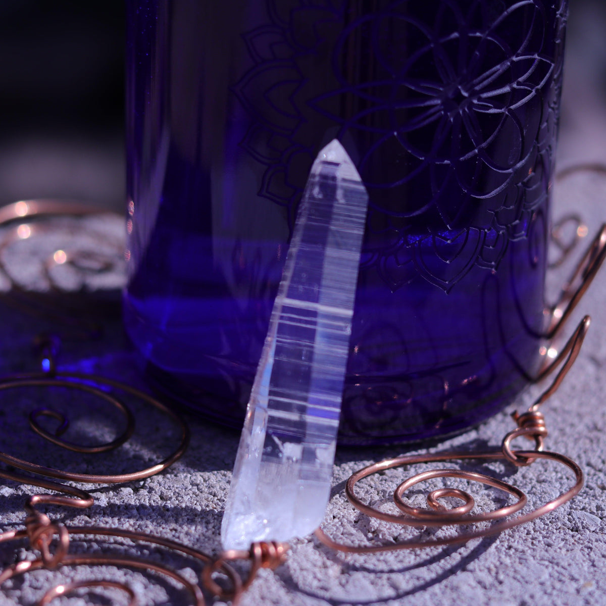 Colombian Lemurian Seed Crystal Point