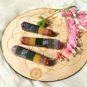 Chakra Massage Wand - Earth Family Crystals
