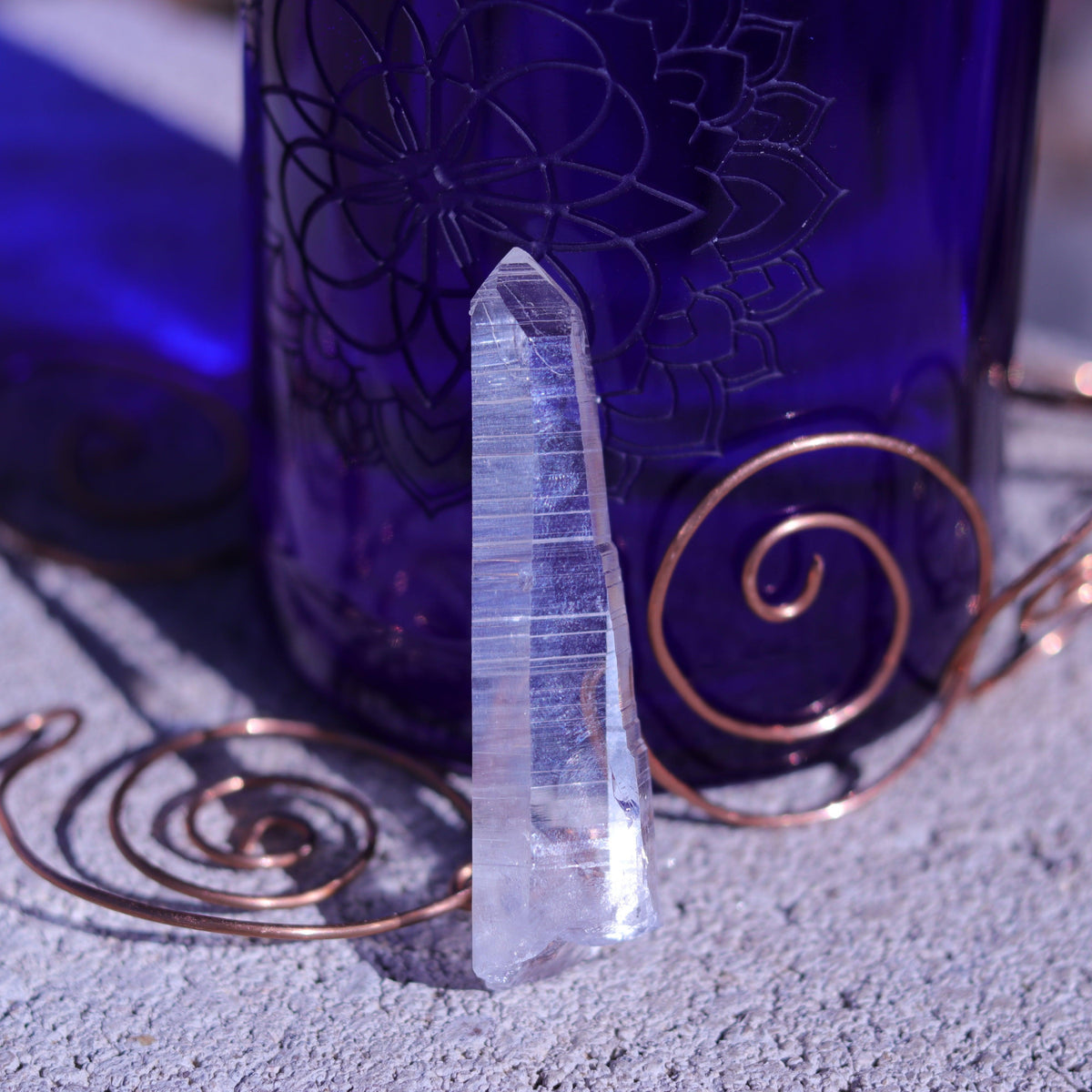 Colombian Lemurian Seed Crystal Point