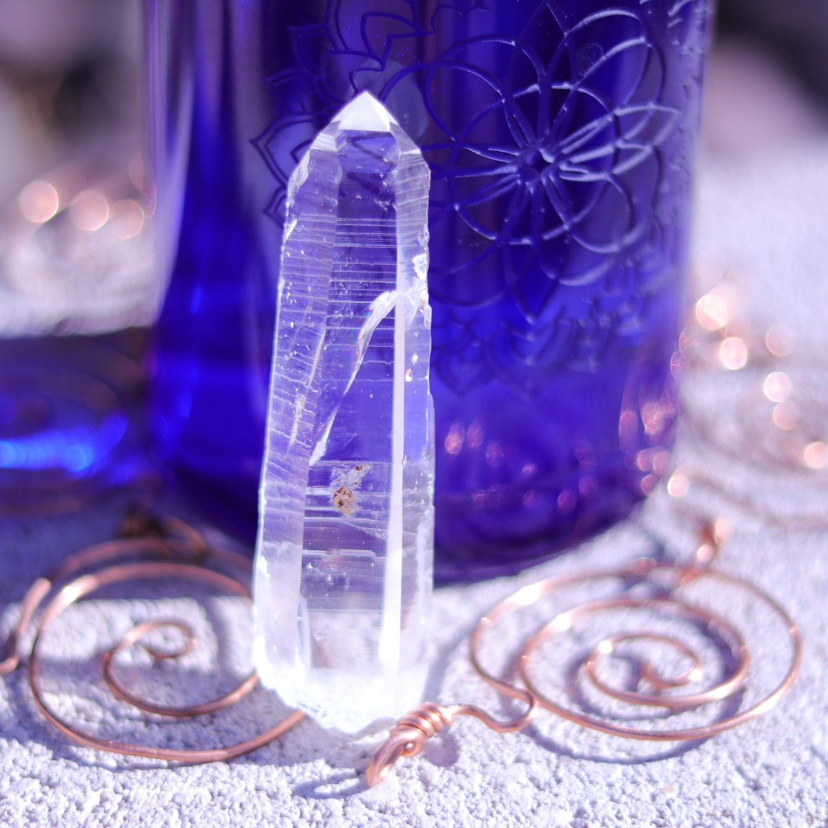 Colombian Lemurian Seed Crystal Point