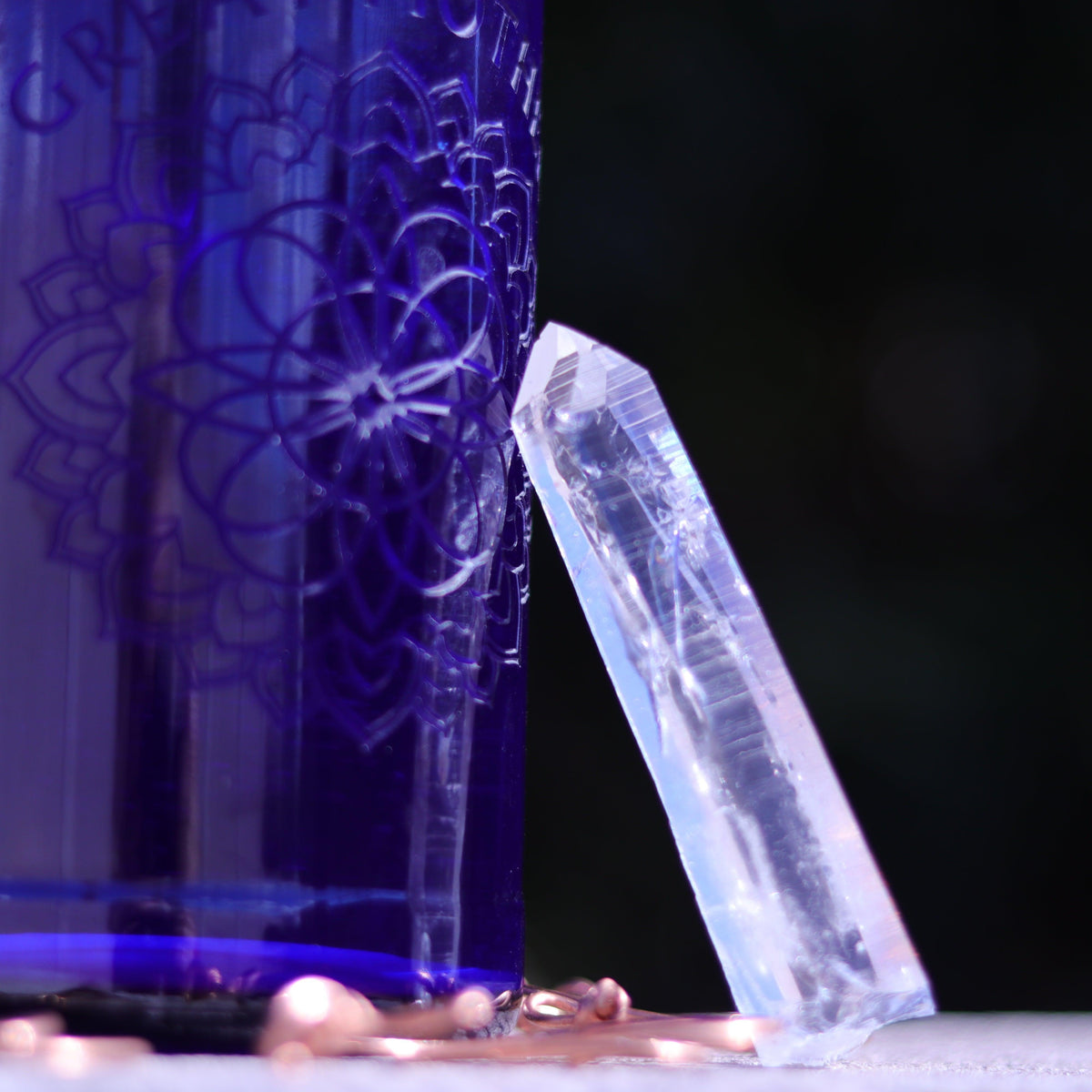 Colombian Lemurian Seed Crystal Point