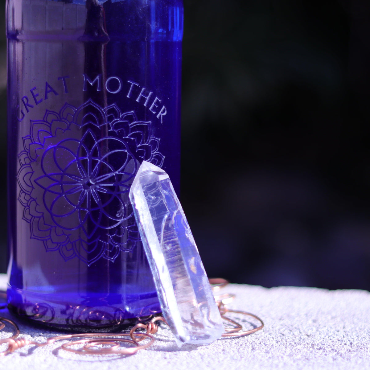 Colombian Lemurian Seed Crystal Point