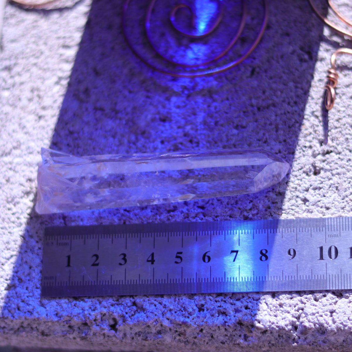 Colombian Lemurian Seed Crystal Point