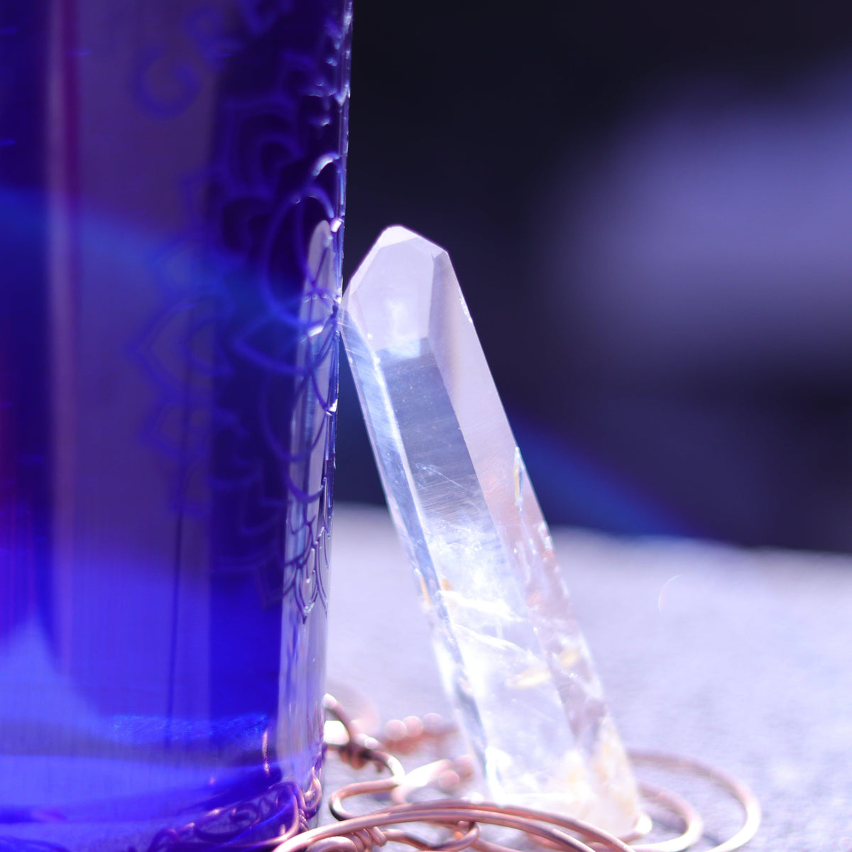 Colombian Lemurian Seed Crystal Point