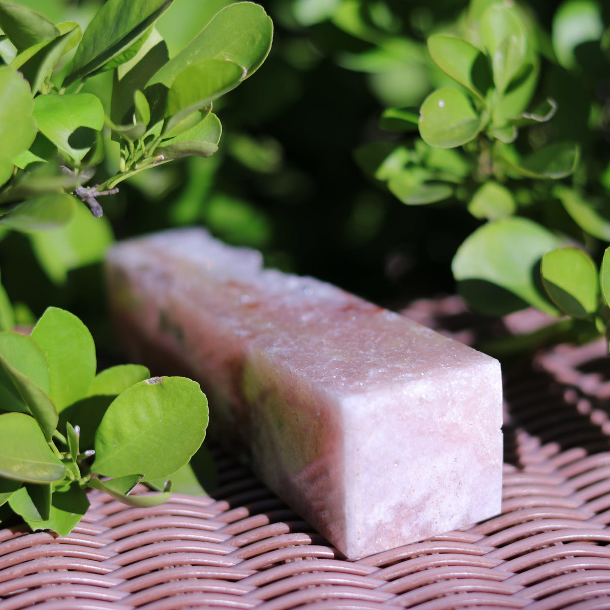 Pink Amethyst Tower Carving
