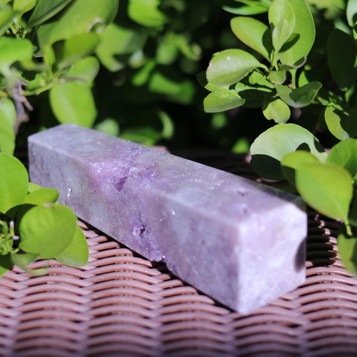 Pink Amethyst Tower Carving — Brazil