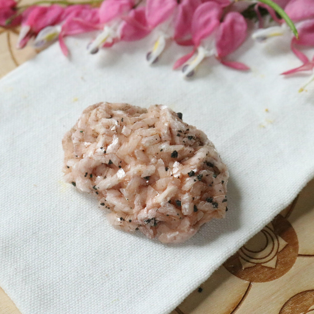 Gemmy and Dazzling Small Soft  Pink Dolomite Specimen with inclusions~ Chakra Balancing Stone - Earth Family Crystals