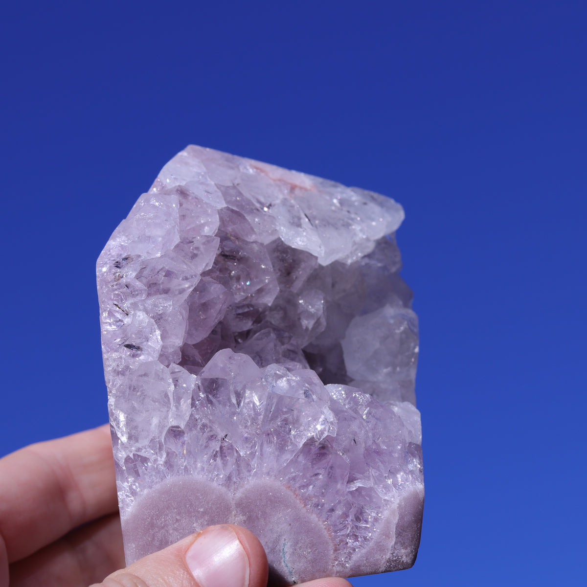 Pink Amethyst Tower Carving — Brazil