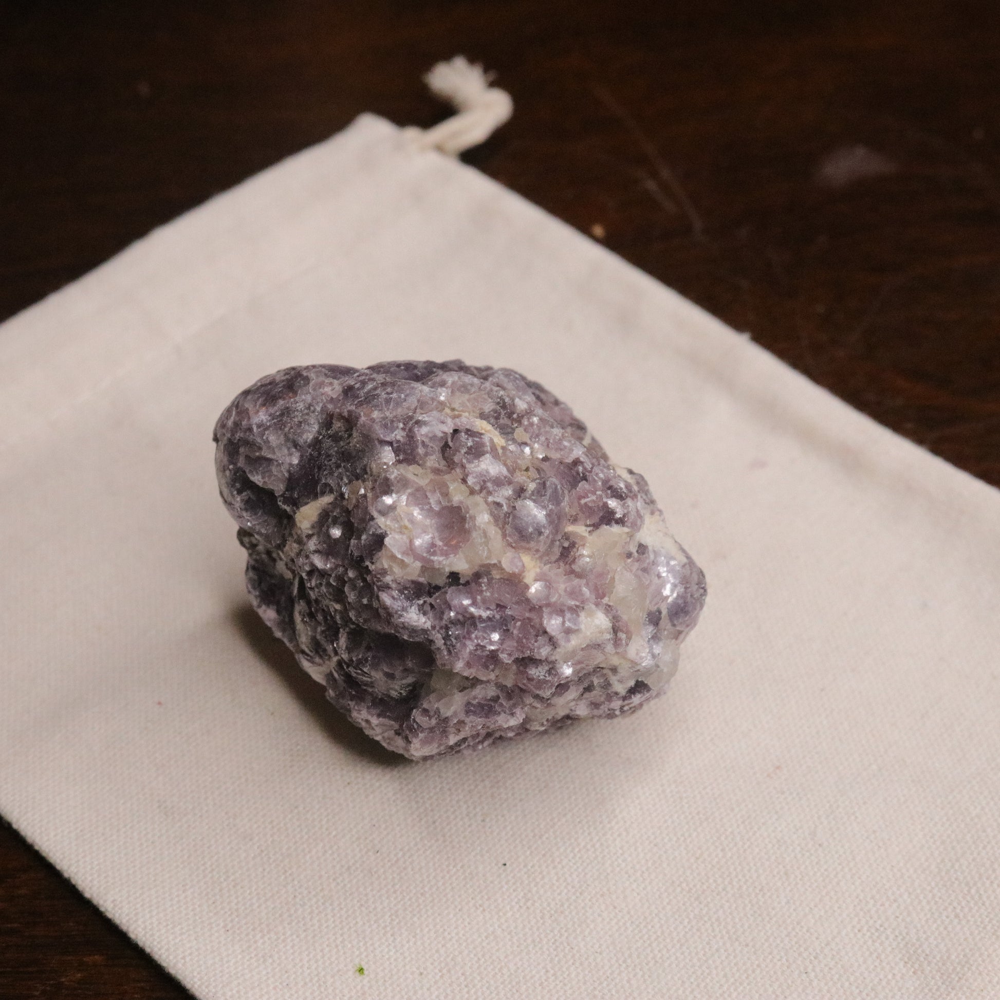 Hunky Coconut Mica Specimen ~ Purple Mica - Earth Family Crystals