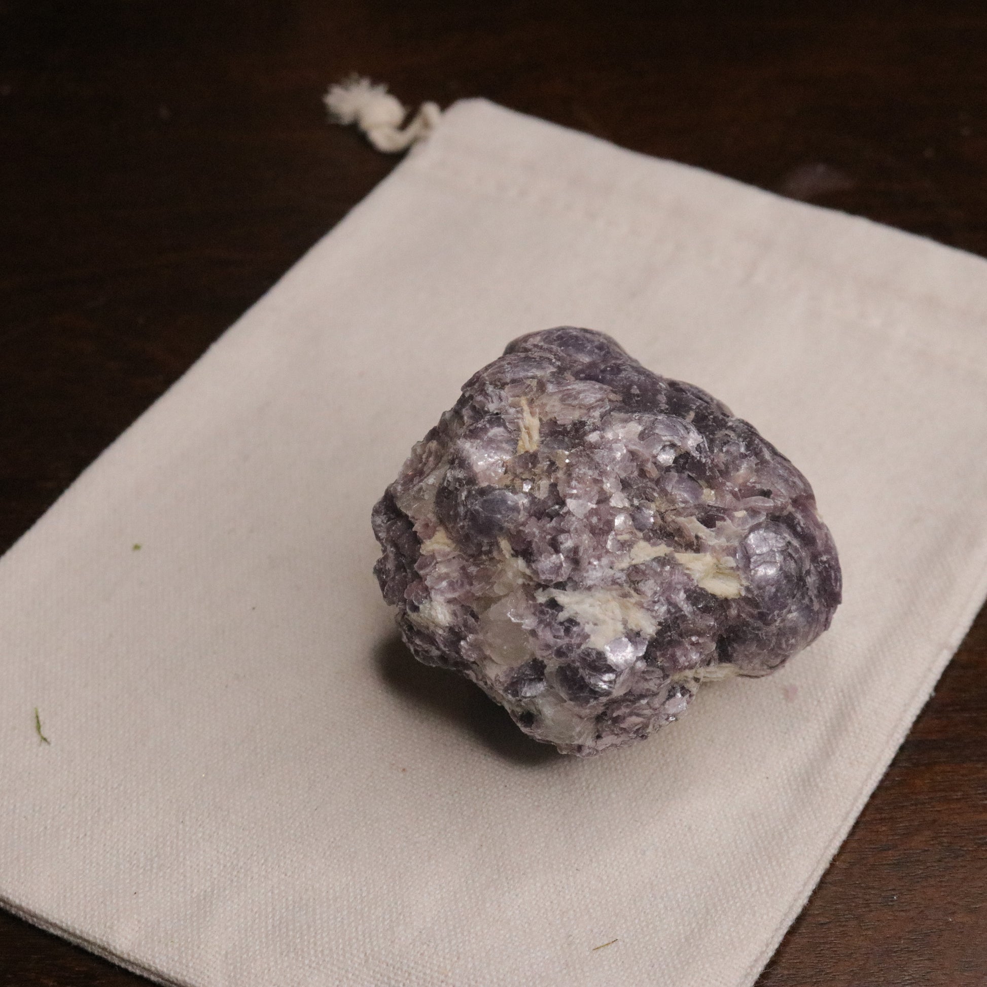 Hunky Coconut Mica Specimen ~ Purple Mica - Earth Family Crystals