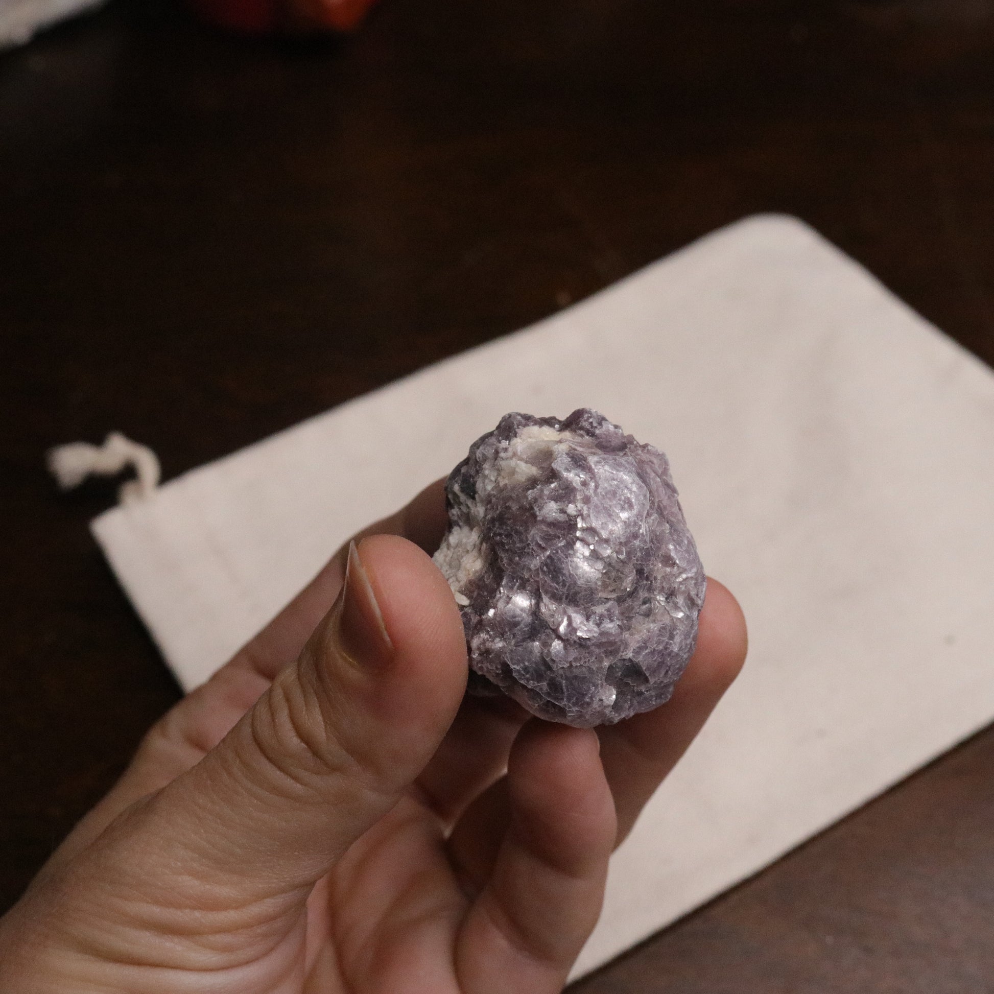 Adorable Coconut Mica Specimen ~ Lepidolite Mica - Earth Family Crystals