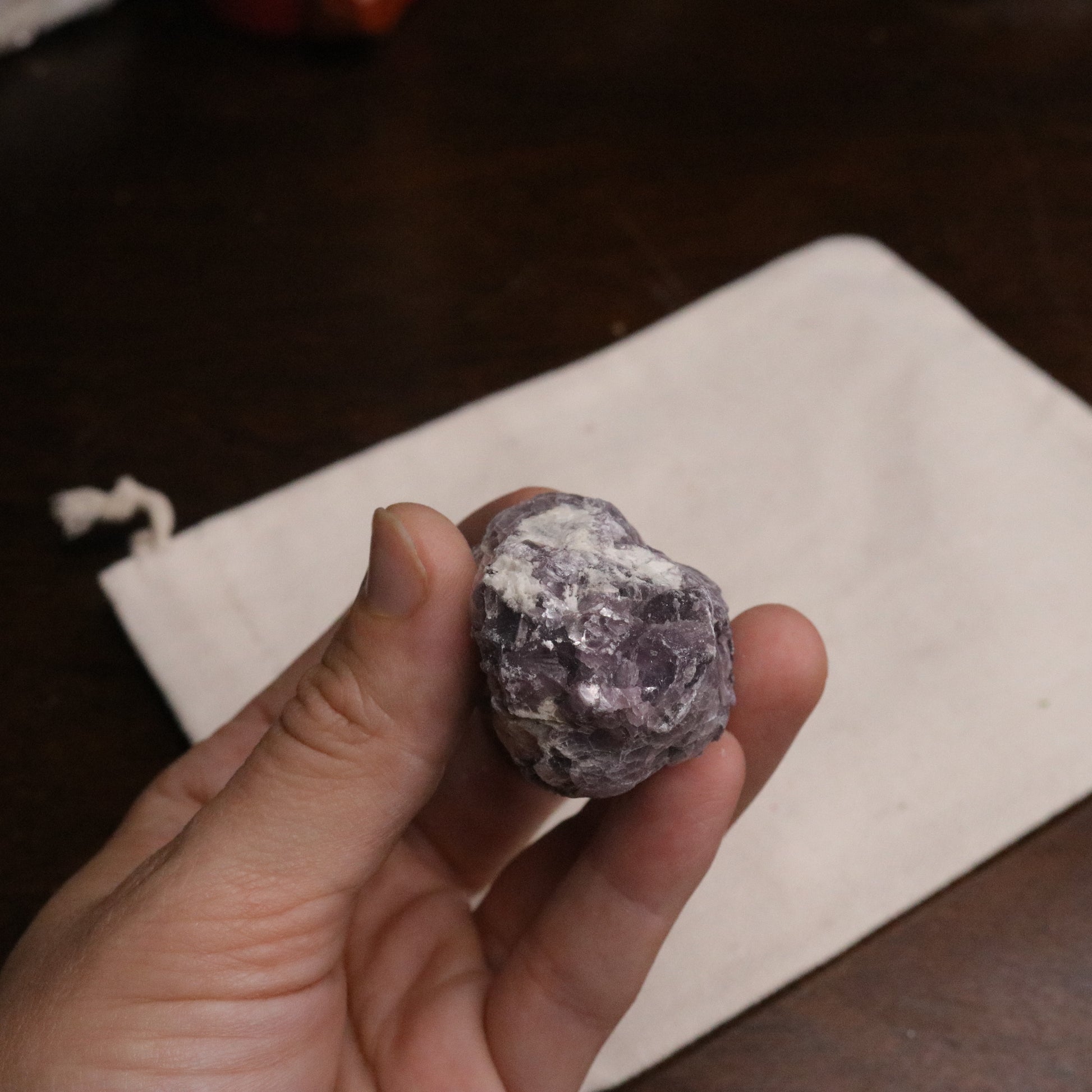 Adorable Coconut Mica Specimen ~ Lepidolite Mica - Earth Family Crystals