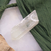Natural Terminated Green Hiddenite Crystal