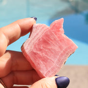 High Quality Rhodochrosite Slice Carving from Argentine Republic