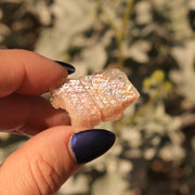 Rare Collector's Specimen 6 CT Gemmy Rainbow Lattice Sunstone from Australia
