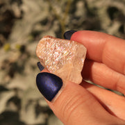 Rainbow Lattice Sunstone 10 CT Polished Collector's Gem