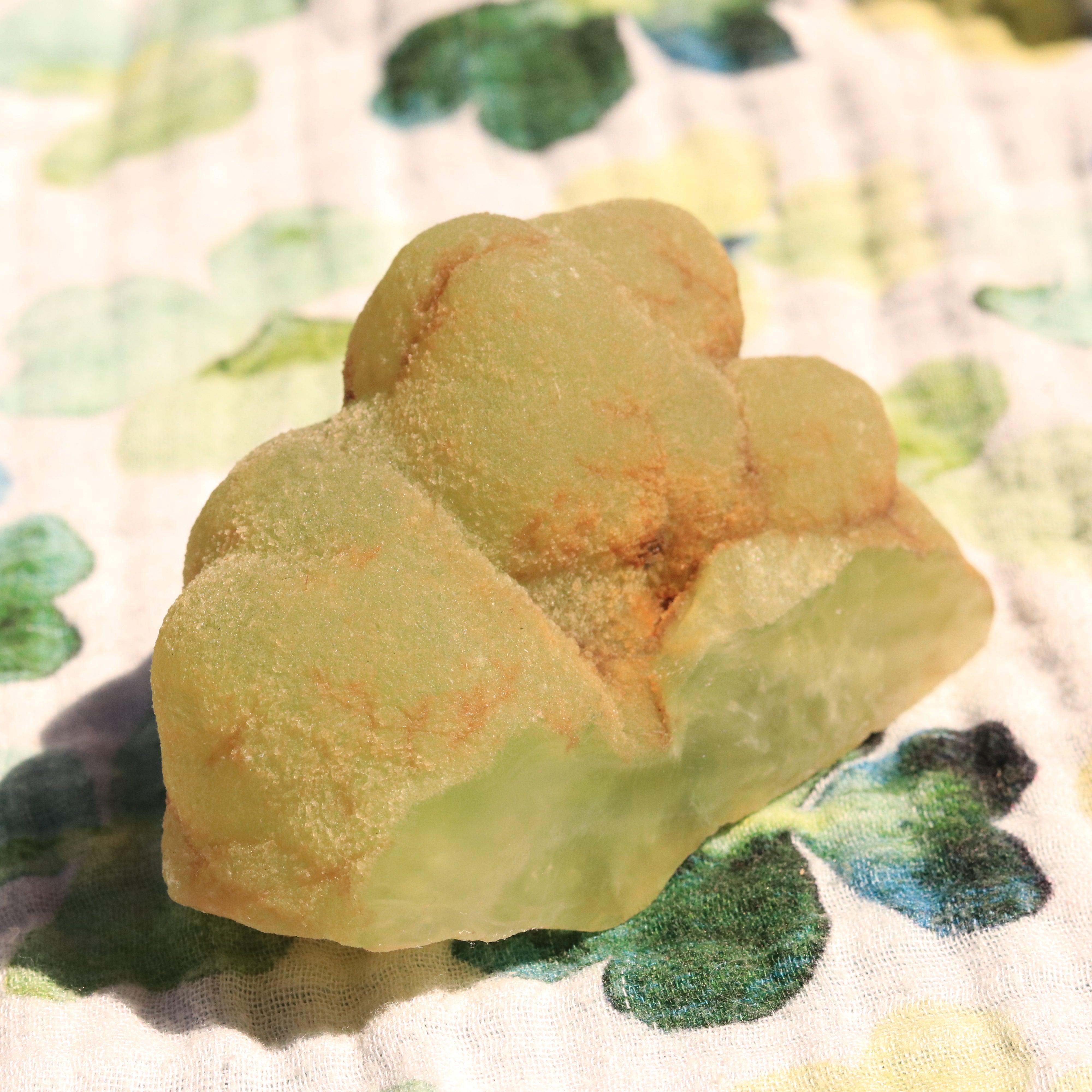 Rare Green Botryoidal Prehnite from Malawi, Africa