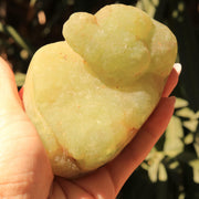 Rare Gorgeous Green Prehnite from Malawi, Africa