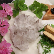 Large Lavender Lithium Quartz Cluster from Brazil ~ Beautiful Energy - Earth Family Crystals