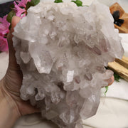 Large Lavender Lithium Quartz Cluster from Brazil ~ Beautiful Energy - Earth Family Crystals