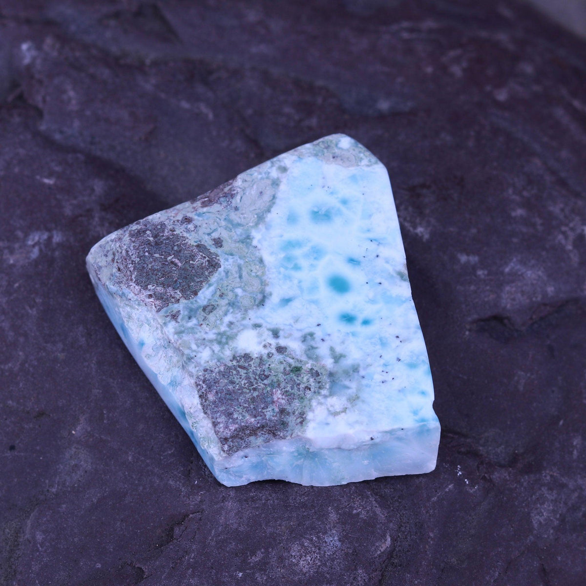 Larimar Polished Stone from Dominican Republic