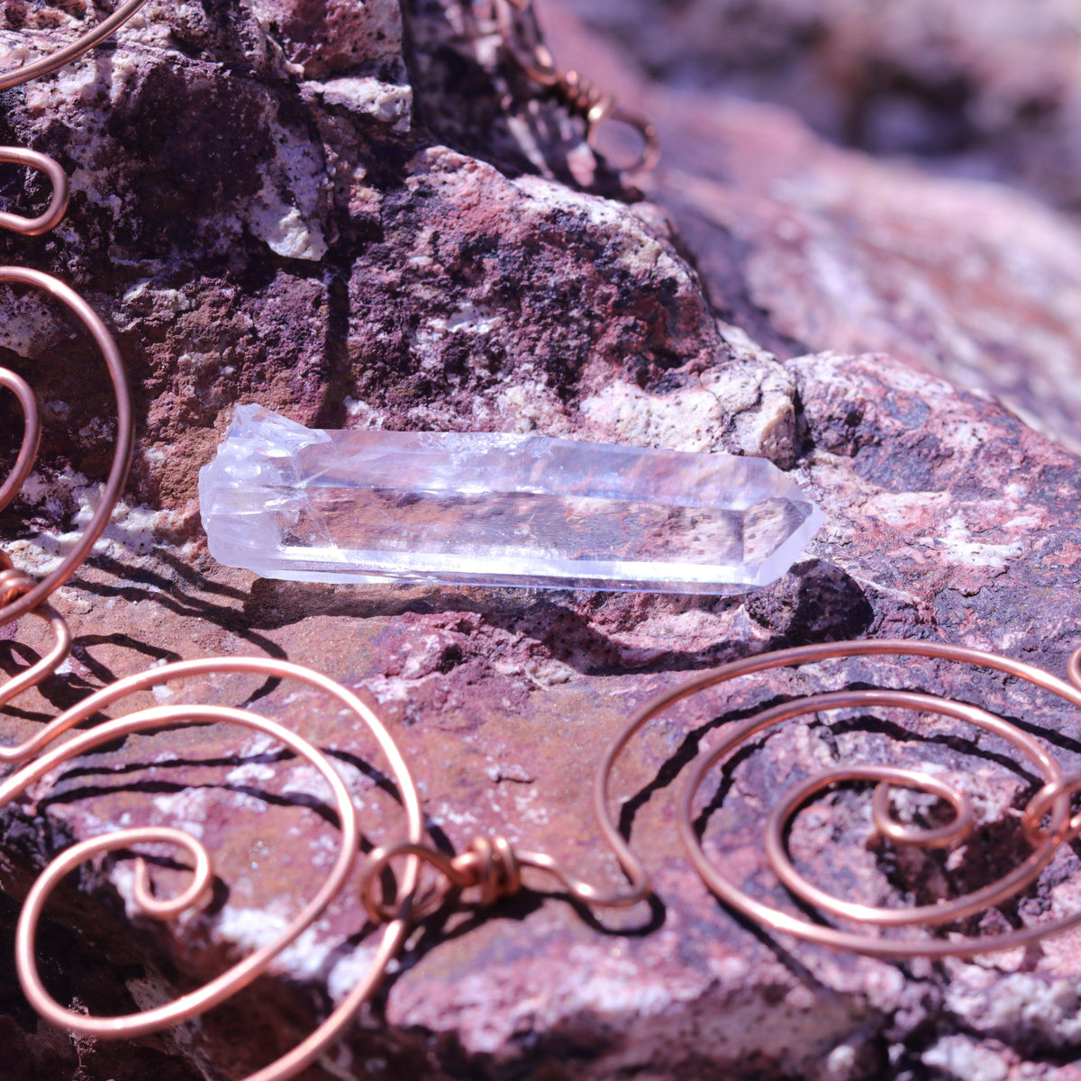 Colombian Lemurian Seed Crystal Point