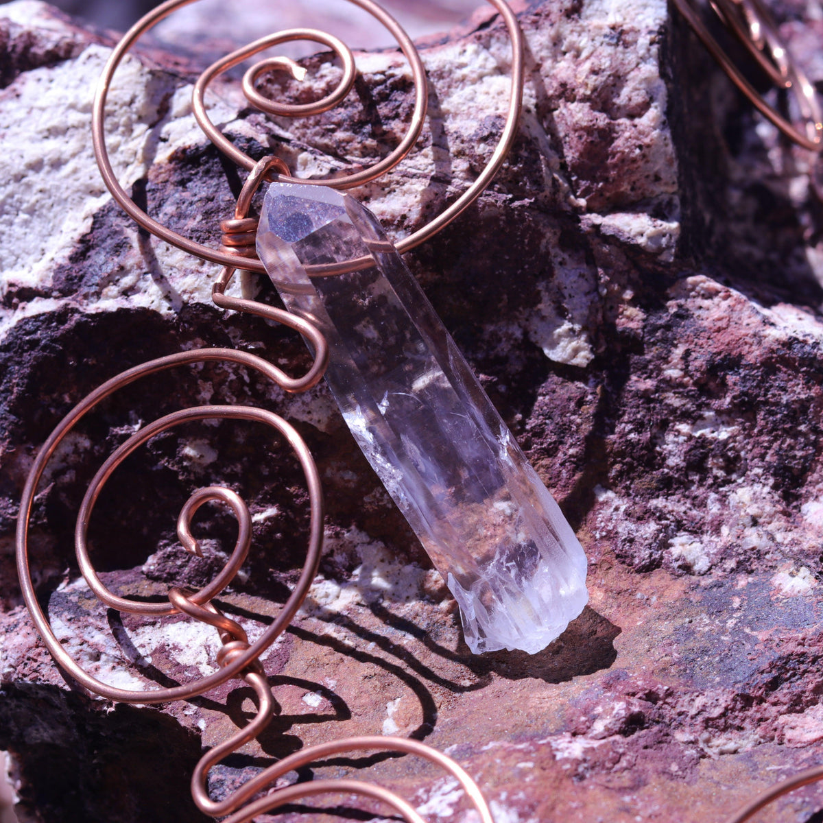Colombian Lemurian Seed Crystal Point