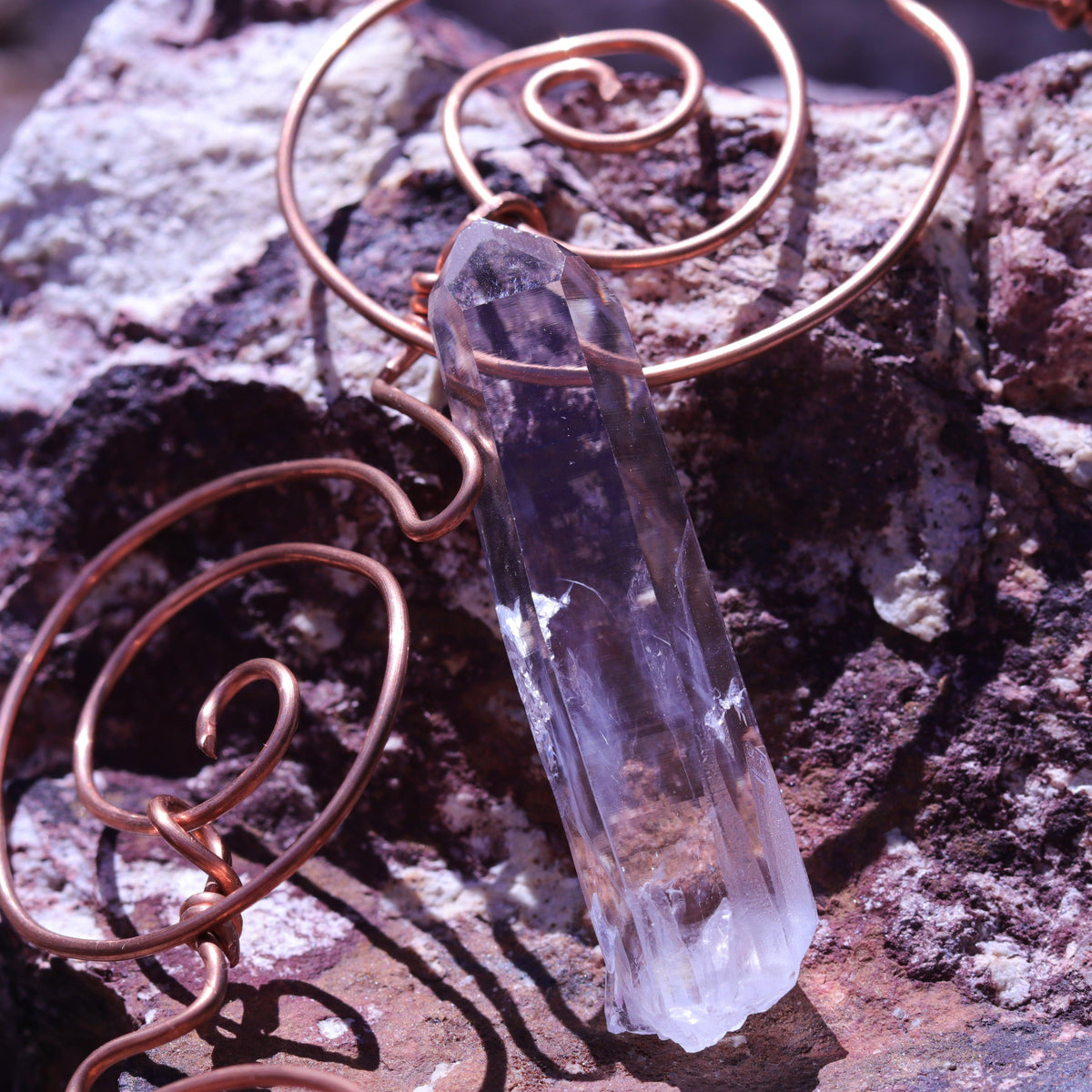 Colombian Lemurian Seed Crystal Point