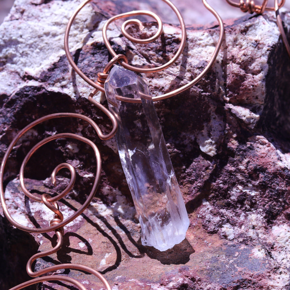 Colombian Lemurian Seed Crystal Point