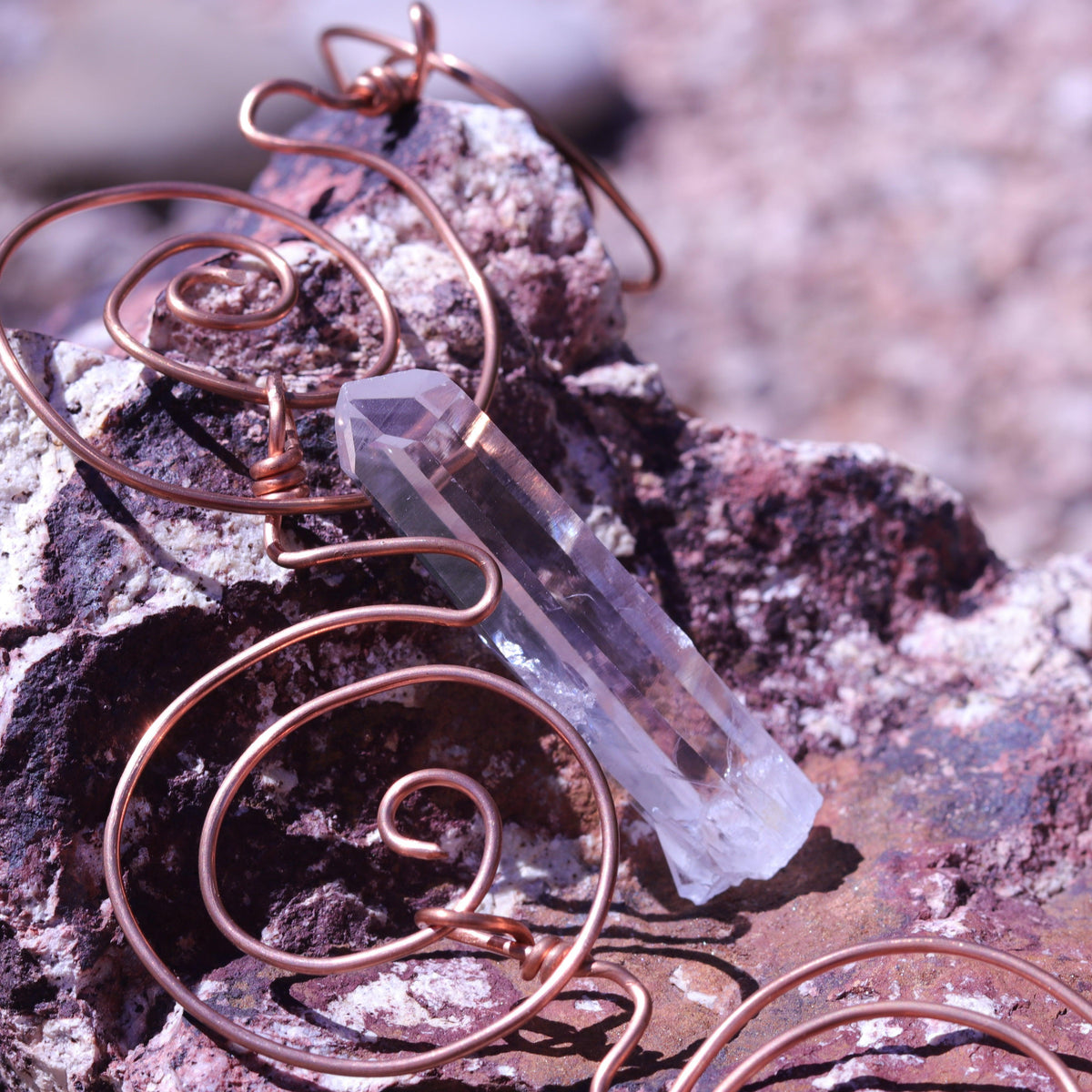 Colombian Lemurian Seed Crystal Point