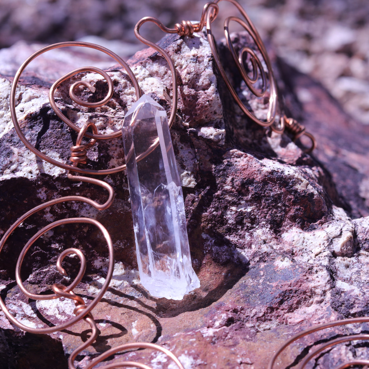 Colombian Lemurian Seed Crystal Point