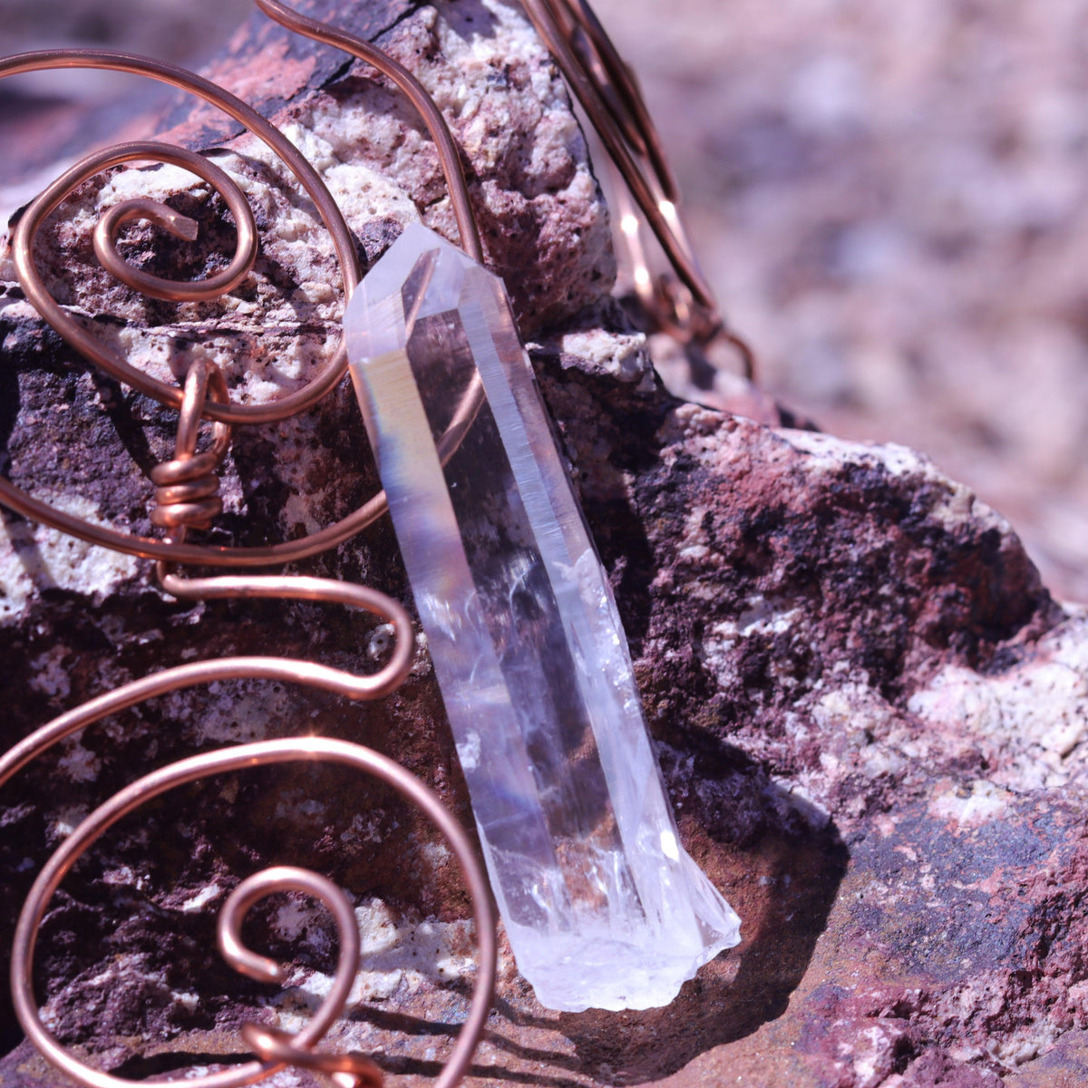 Colombian Lemurian Seed Crystal Point