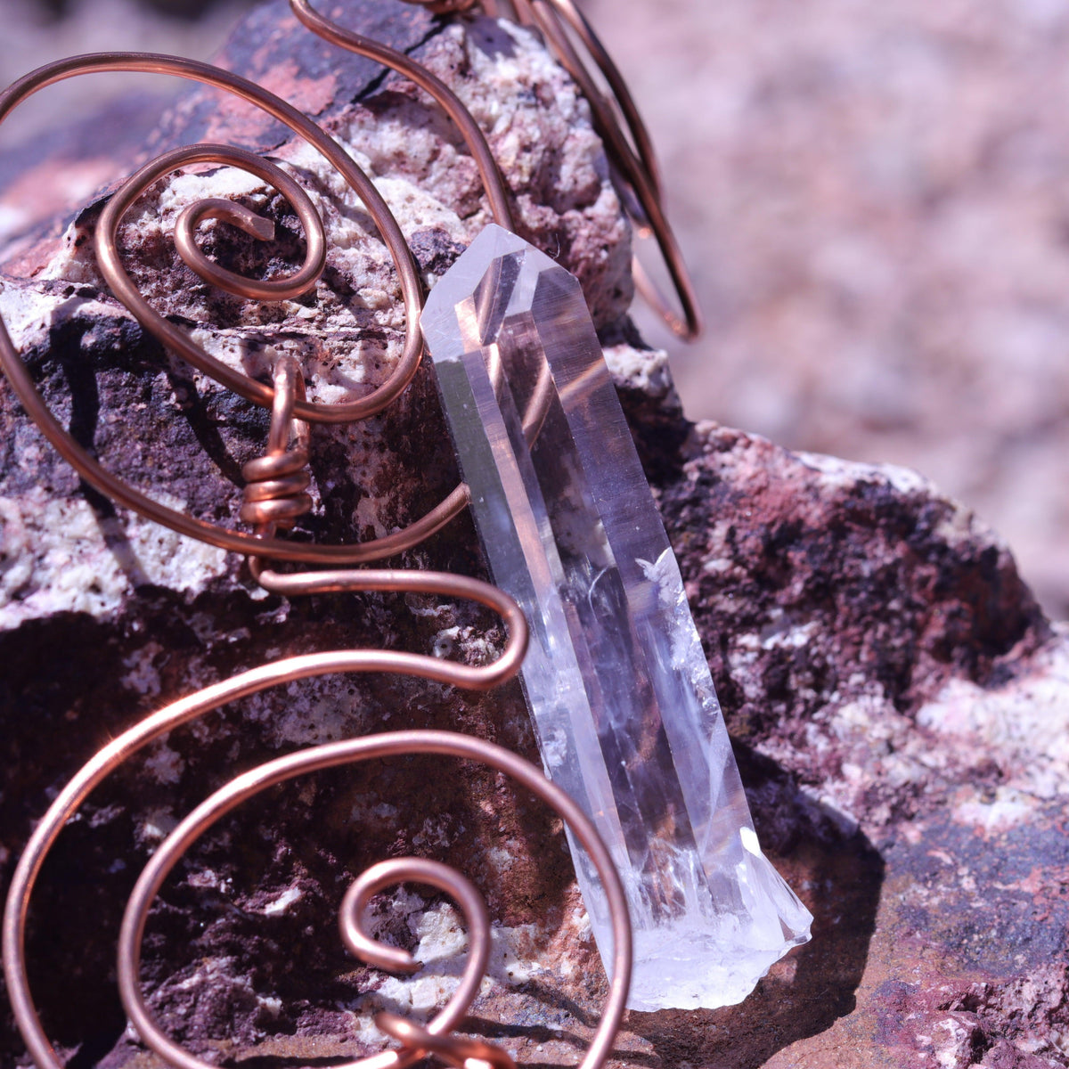 Colombian Lemurian Seed Crystal Point