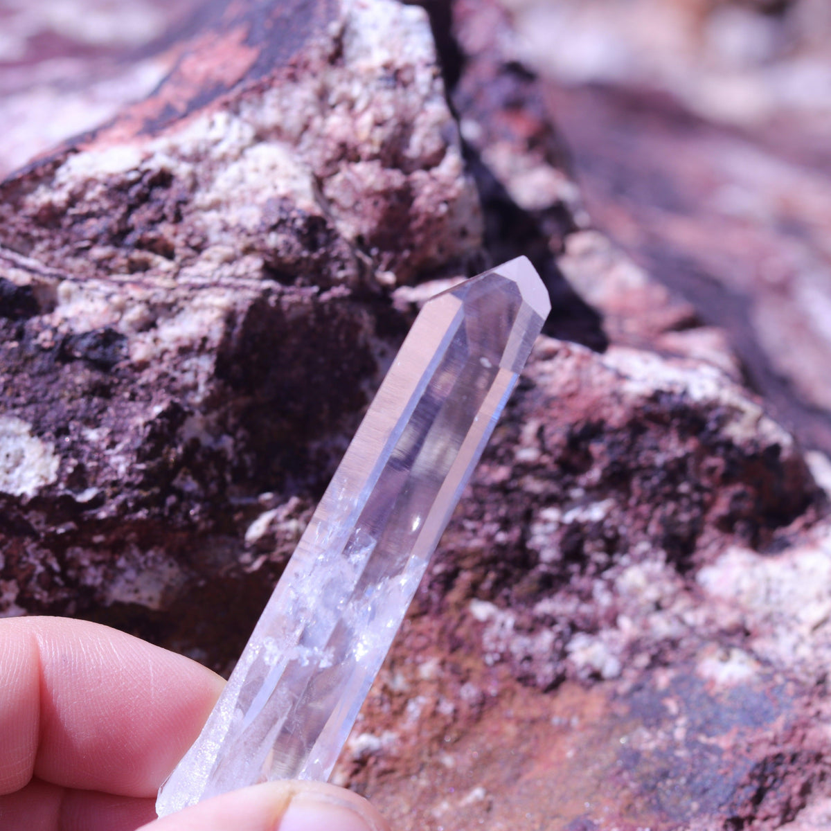 Colombian Lemurian Seed Crystal Point