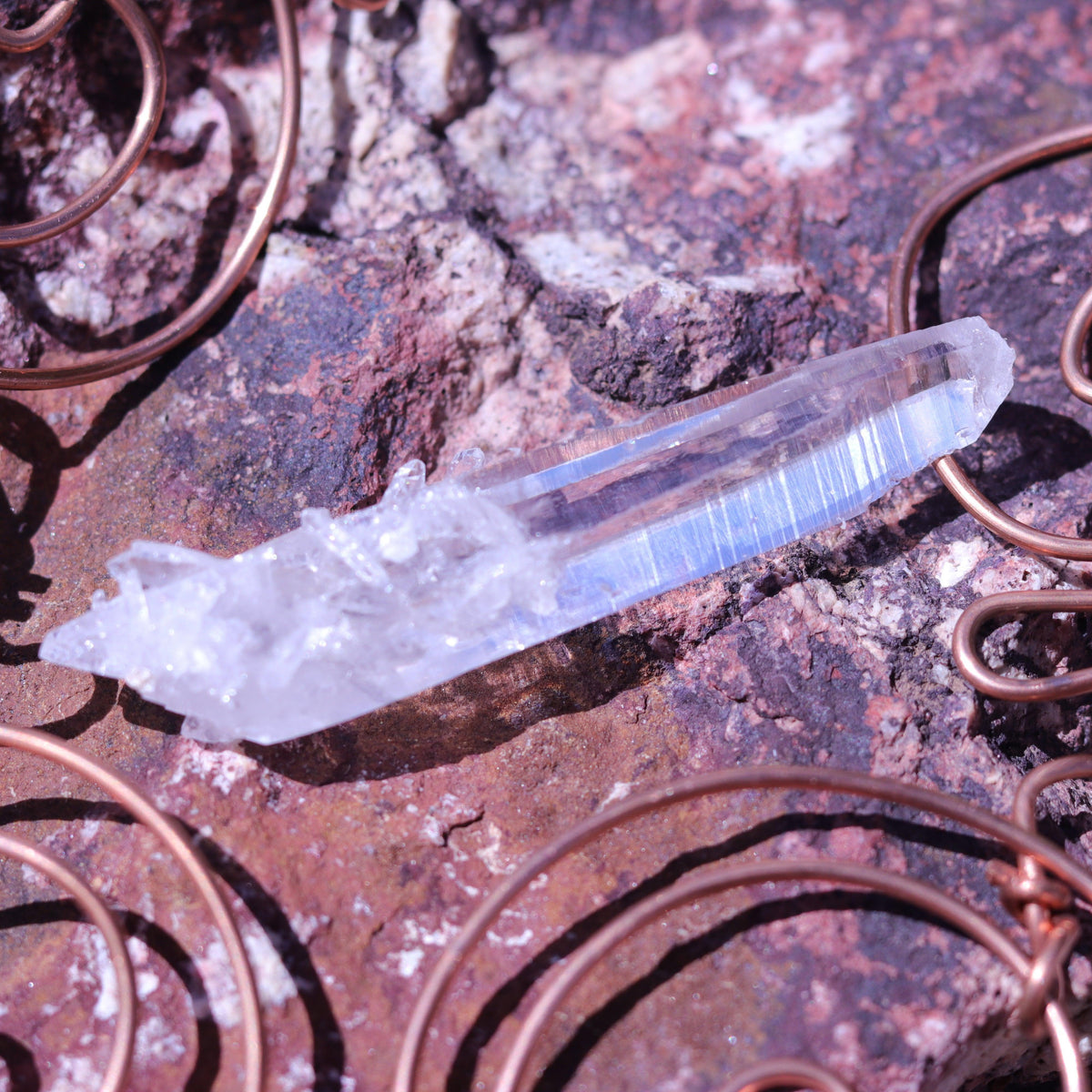 Colombian Lemurian Seed Crystal Point