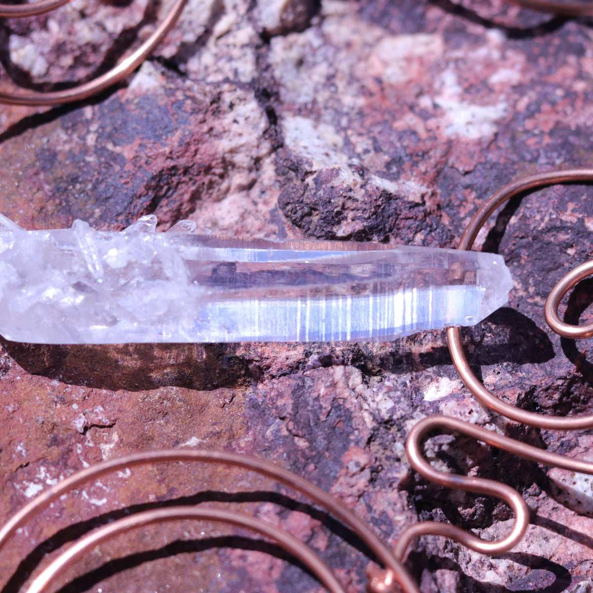 Colombian Lemurian Seed Crystal Point