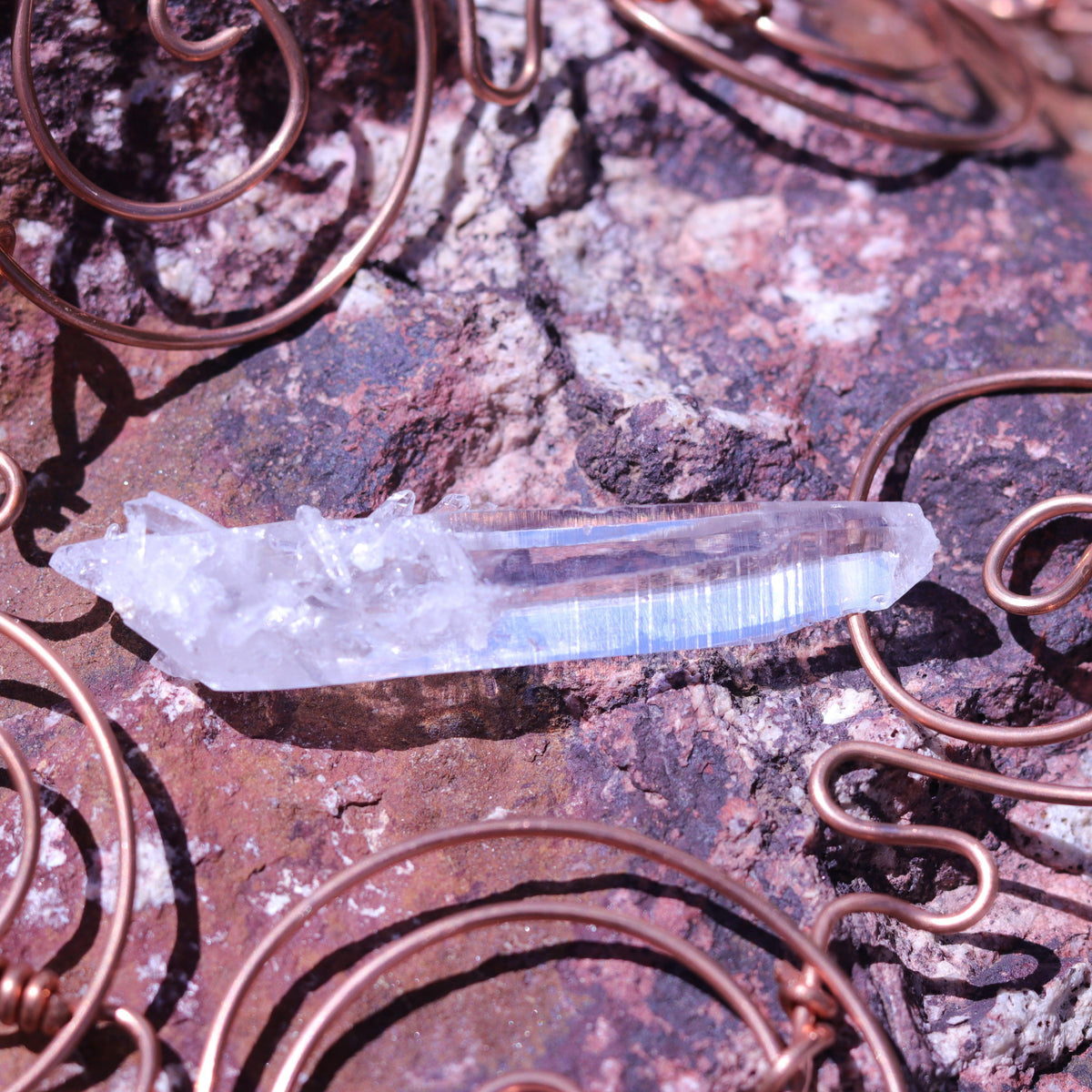 Colombian Lemurian Seed Crystal Point